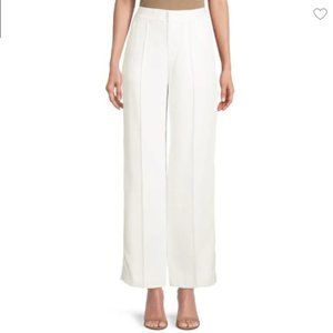 NWT Elie Tahari Wide Leg White Pants